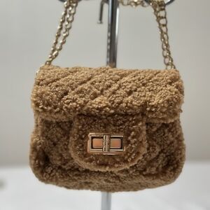 Chic Tan Textured Women’s Bag